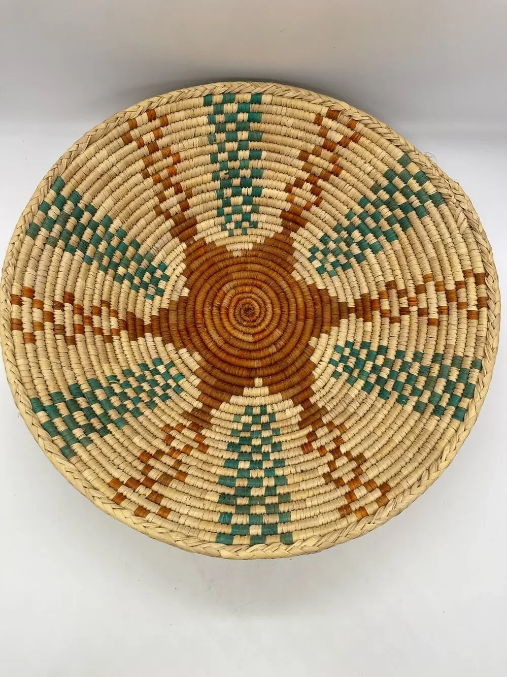 Large Woven Basket 15” Wide
